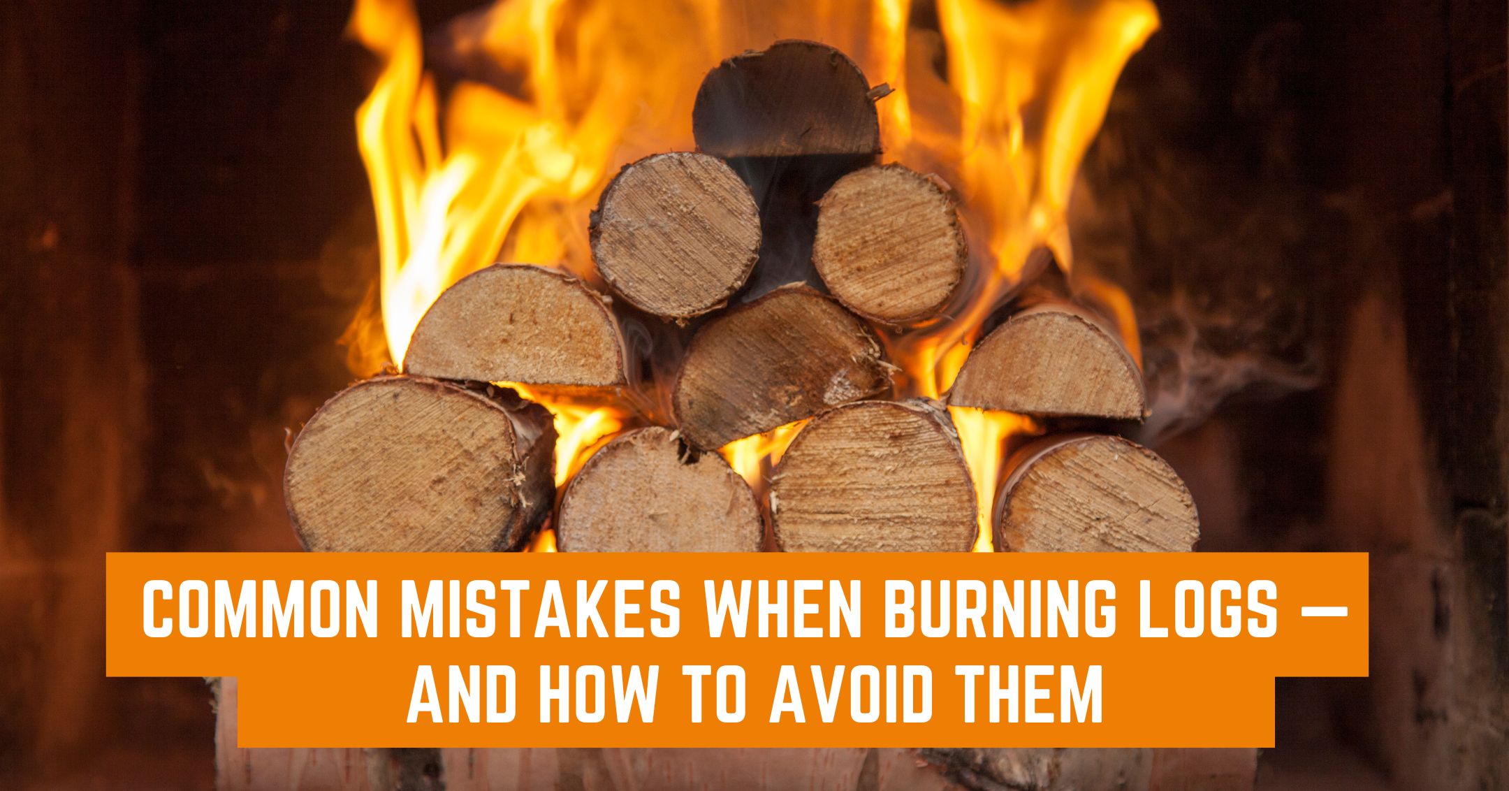 firewood burning